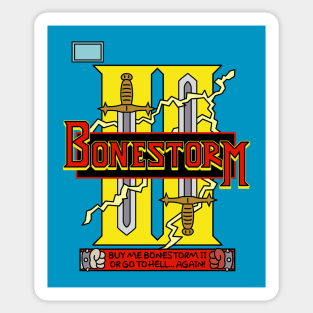 Bonestorm II Sticker